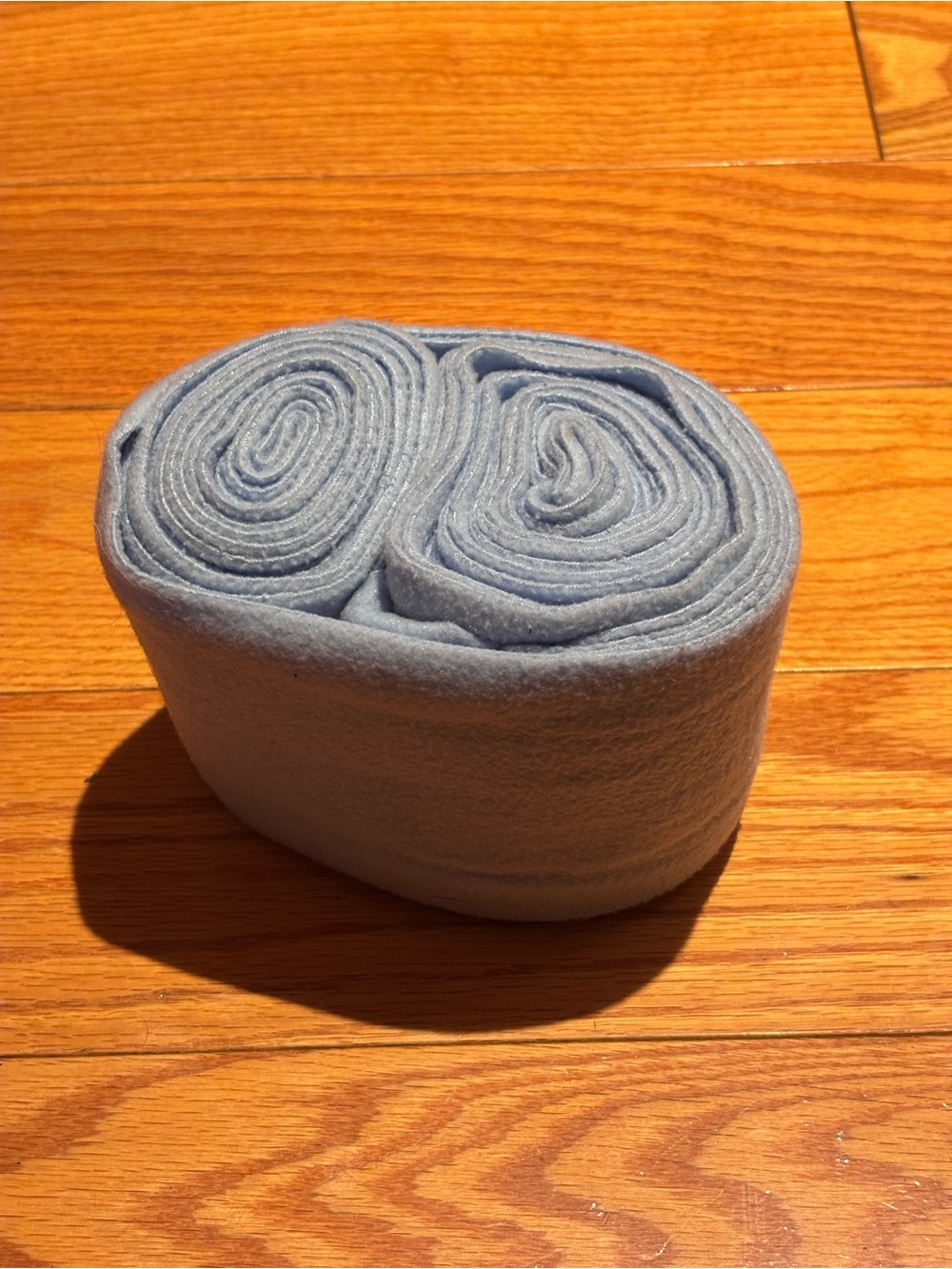 Powder Blue Polo Wraps - Horse Size